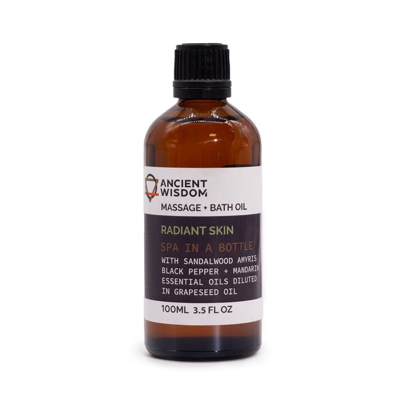 Kúpeľový a Masážny Olej - Santalové Drevo - 100ml