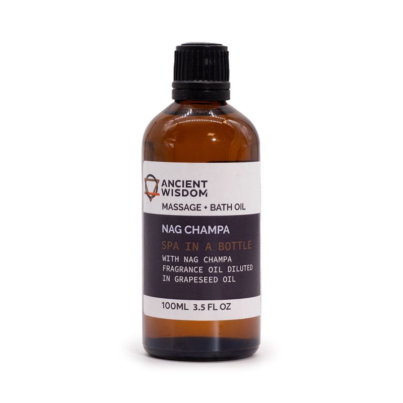 Kúpeľový a Masážny Olej Nag Champa - 100ml