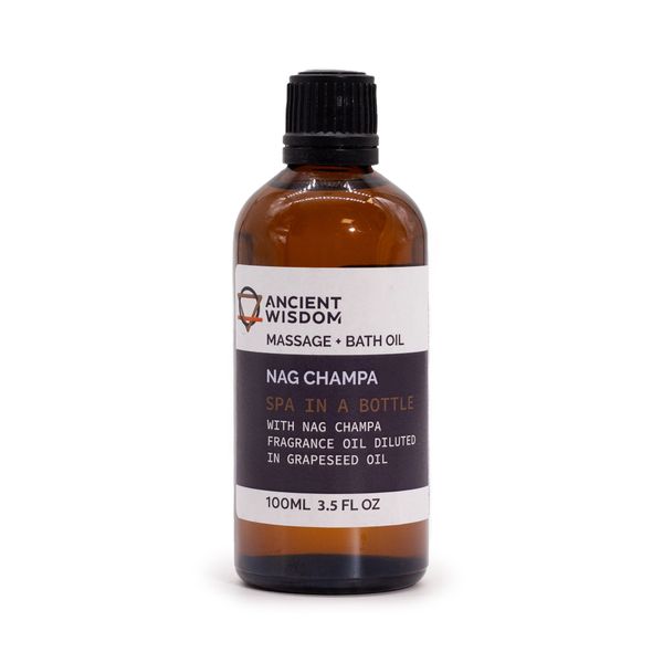 Kúpeľový a Masážny Olej Nag Champa - 100ml