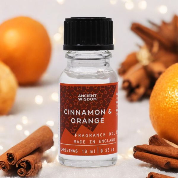 10ml Vonný Olej Škorica a Pomaranč