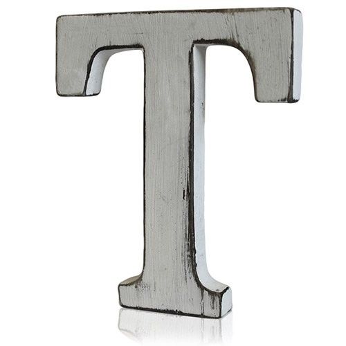 Elegantné Písmeno - T