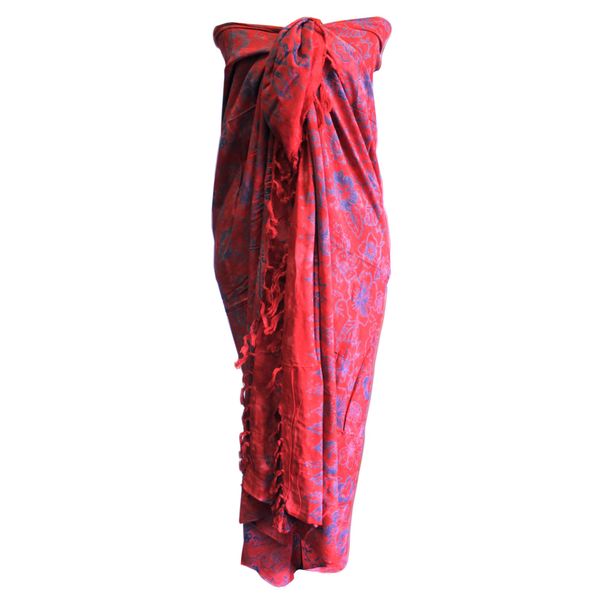 Bali Sarong - Tropické Kvety (4 Rôzne Farby)