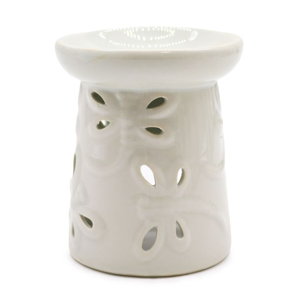 Klasická Biela Aroma Lampa - Vážka