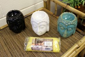 Buddha Aroma Lampa - Biela