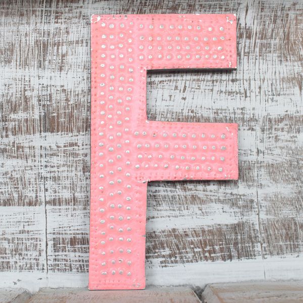 Viacfarebné Písmená "F" - 15cm