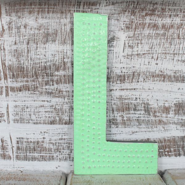 Viacfarebné Písmená "L" - 15cm