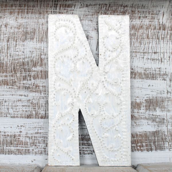Viacfarebné Písmená "N" - 15cm
