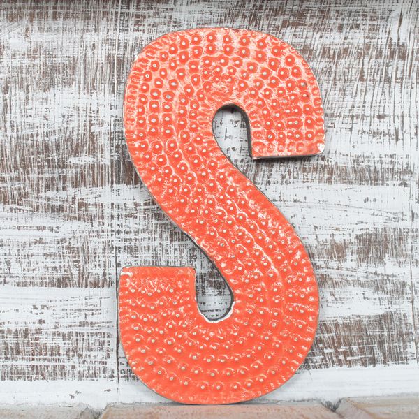 Viacfarebné Písmená "S" - 15cm