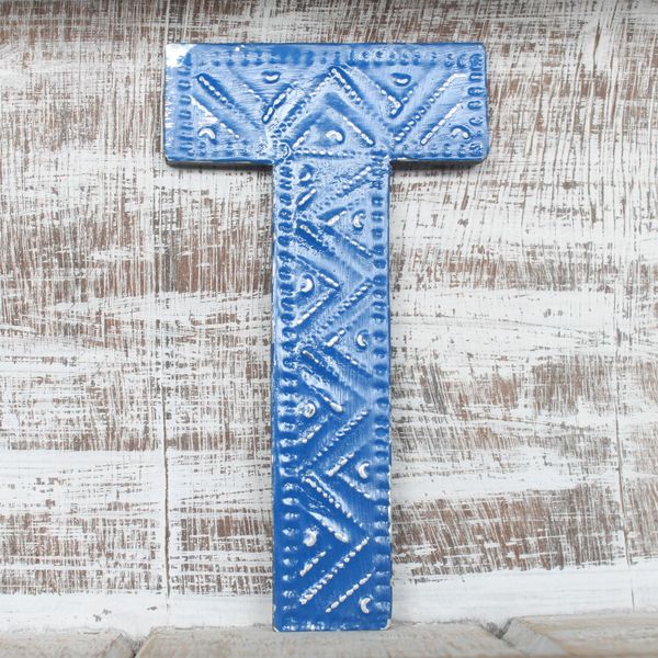 Viacfarebné Písmená "T" - 15cm