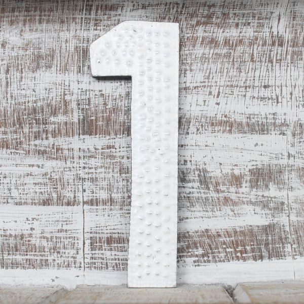 Viacfarebné Čísla "1" - 15cm