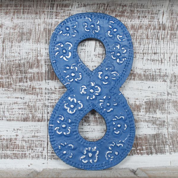 Viacfarebné Čísla "8" - 15cm