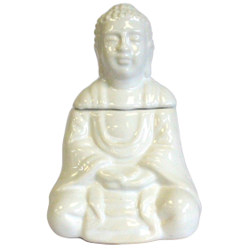 Sediaci Buddha Aroma Lampa - Biela