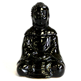 Sediaci Buddha Aroma Lampa - Čierna