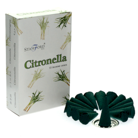 12x Vonné Kužele - Citronella