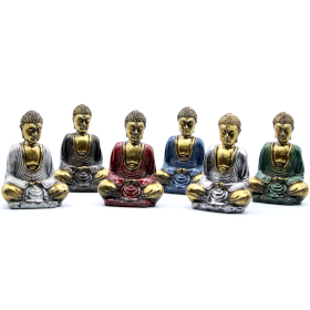6x Zlatý Mini Buddha (Rôzne Farby)