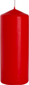 6x Šviečky Valec  60x150mm - Červené