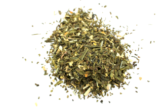 Sypaný Čaj - Bio Zelený Čaj s Citrónom a Zázvorom 1Kg