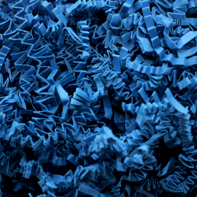 ZigZag DeLux Papierová Striž - Modrá  (1KG)
