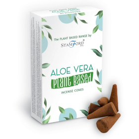 6x Rastlinné Vonné Kužele - Aloe Vera