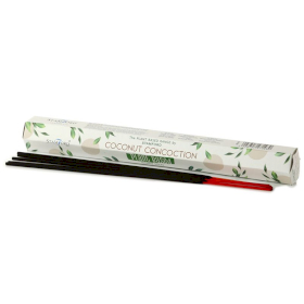 6x Plant Based Incense Sticks - Kokosová Zmes