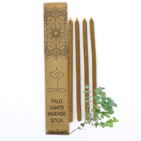 3x Palo Santo Veľké Vonné Tyčinky - Eucalyptus