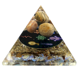 Orgonitová Pyramída - Polnočné Reiki - 70mm