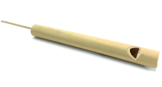 20x Klasická Bambusová Píšťalka