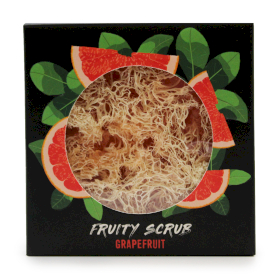 4x Ovocné Peelingové Mydlo so Šnúrkou - Grapefruit