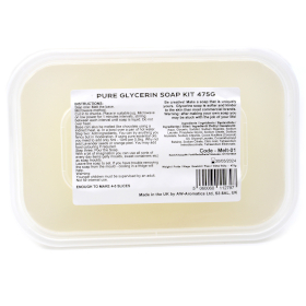 6x Glycerínová báza na Výrobu Mydla 475g