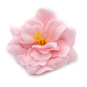 50x Mydlové Kvety pre Šikovné Ruky - Malá Pivonka - Ružová
