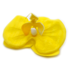 25x Mydlové Kvety pre Šikovné Ruky - Orchidea - Žltá