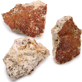 Vzorky Minerálov - Vanadinit ( cca 20 kusov)