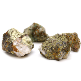 Vzorky Minerálov - Chalkopyrit (cca 35-66 kusov)