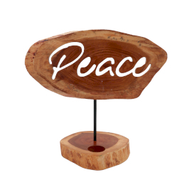 Svietnik na Čajovú Sviečku - Peace
