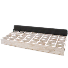 Výstavná Polička - Biela Vymývaná