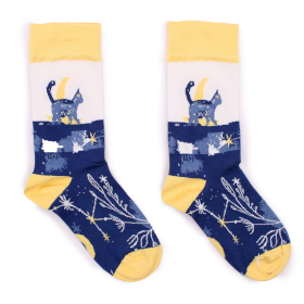 3x Bambusové Ponožky Hop Hare (36-40) -Polnočná Mačka