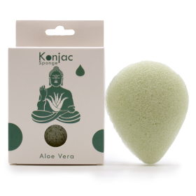 6x Konjac Špongia Slza - Aloe Vera - Liečivá