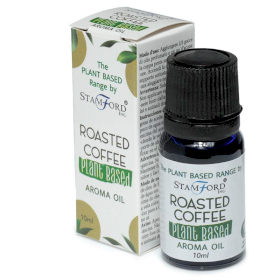 6x Rastlinný Aroma Olej - Pražená Káva