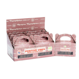 6x Krabička s 24 Kužeľmi Tečúci Dym - Pozitívne Vibrácie