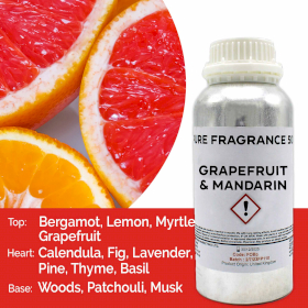 Čistý Vonný Olej - Grapefruit a Mandarínka  500ml