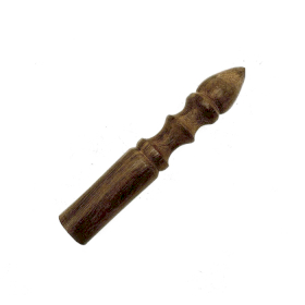 Drevená Palička - 12 cm - Tvarovaná Rukoväť - Bezkožená