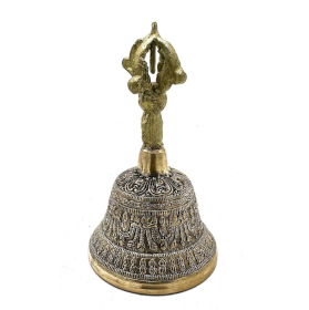 Veľký Ttibetský Zvonček Tingsha - 7,5x13cm