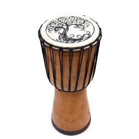 Ručne Vyrobený Bubon Djembe -  Výška 40cm