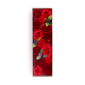 Dlhý Box - Klasické Červené Ruže