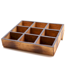 Zobrazovací Display – 6 (3x3) priehradiek