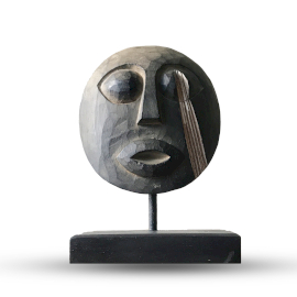 Dekoratívna Maska Timor Tribal - Antická 27x20cm