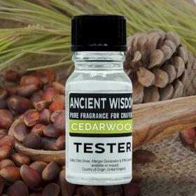 10ml Tester Vonného Oleja - Cédrové Drevo