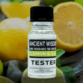 10ml Tester Vonného Oleja - Citrón a Limetka