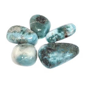 4x Premium Vzácne Kamene - Larimar