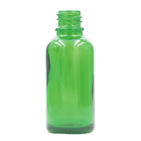70x 100ml Zelená Sklenená Fľaška - Bez Uzáveru